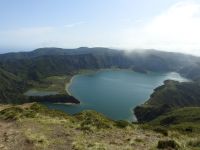 Azoren Sao Miguel Lagoa do Fogo