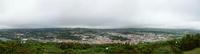 Blick auf Angra do HeroÃ­smo vom Monte Brasil