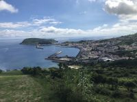 Blick auf Horta