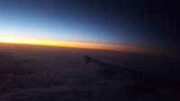 Blick aus dem Flugzeug, Abschied