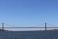Bootsfahrt auf dem Tejo - Brücke des 25. April