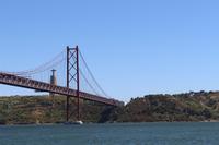 Bootsfahrt auf dem Tejo - Brücke des 25. April