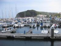 Der Hafen von Horta