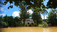 Eisenhaltige Thermalquelle im Park Terra Nostra