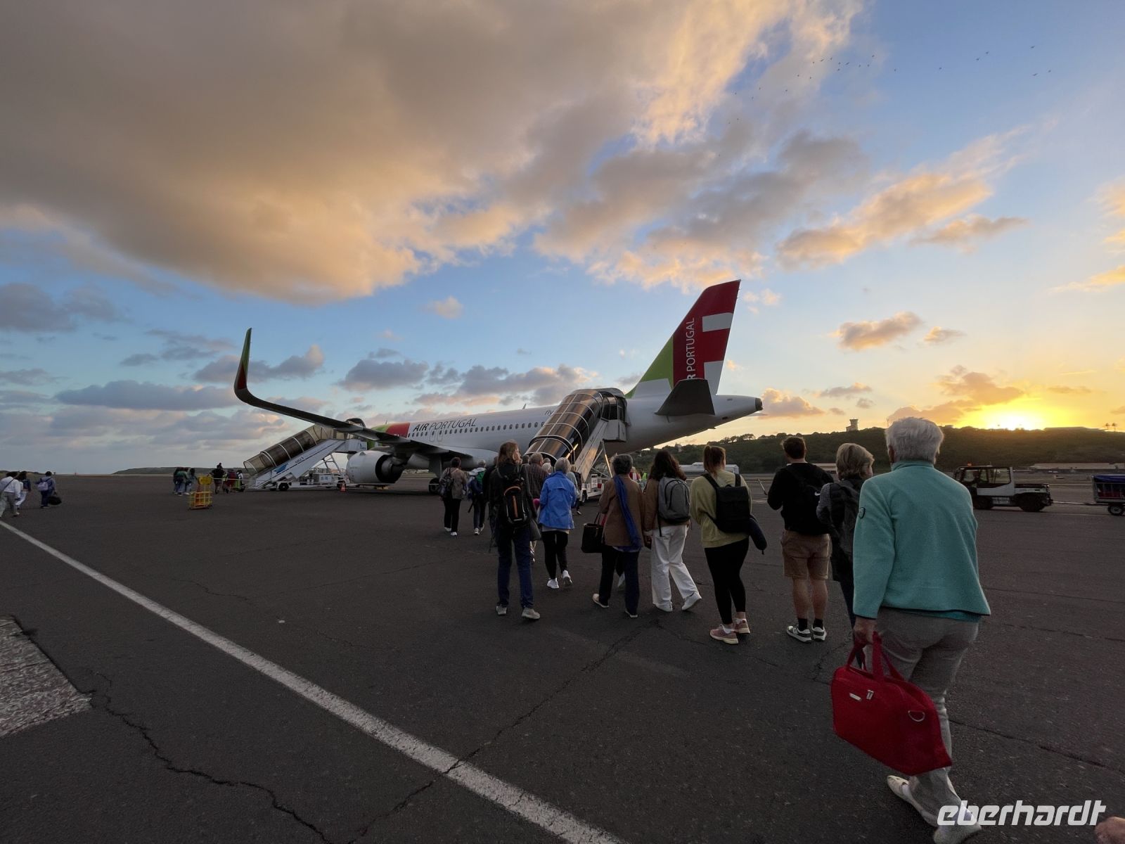 Heimflug :-(