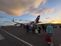 Heimflug :-(
