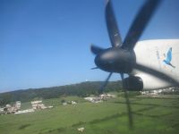 Landung auf der Insel Terceira - Angra de Heroismo, Azoren 