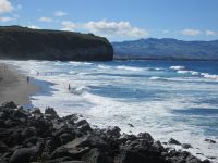 Ribiera Grande: Strand