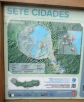 Sete Cidades - Karte - São Miguel, Azoren