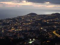 abendlicher Blick auf Funchal