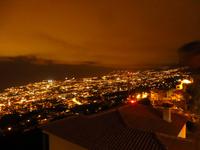 Blick über Funchal am Abend