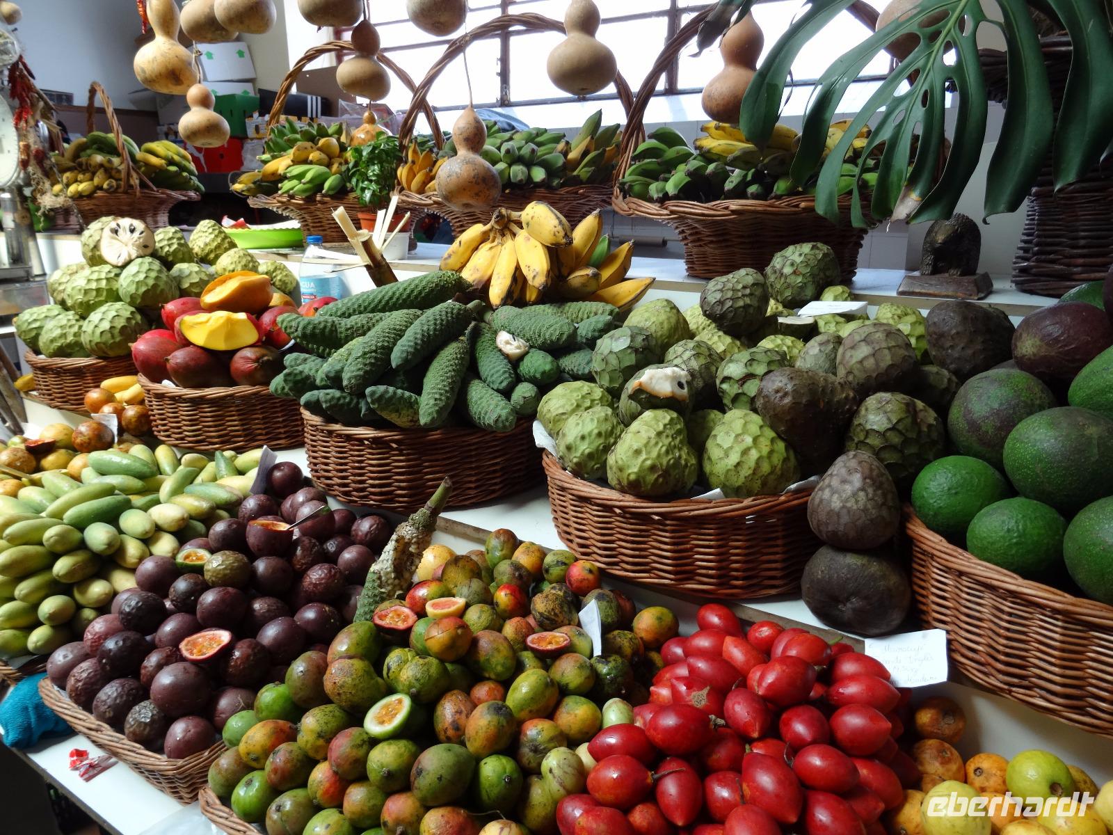 Funchal - in der Markthalle