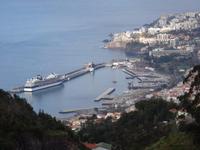 Quinta do Palheiro - Blick auf den Hafen von Funchal