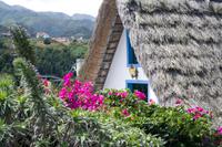 typisches Strohhaus von Santana