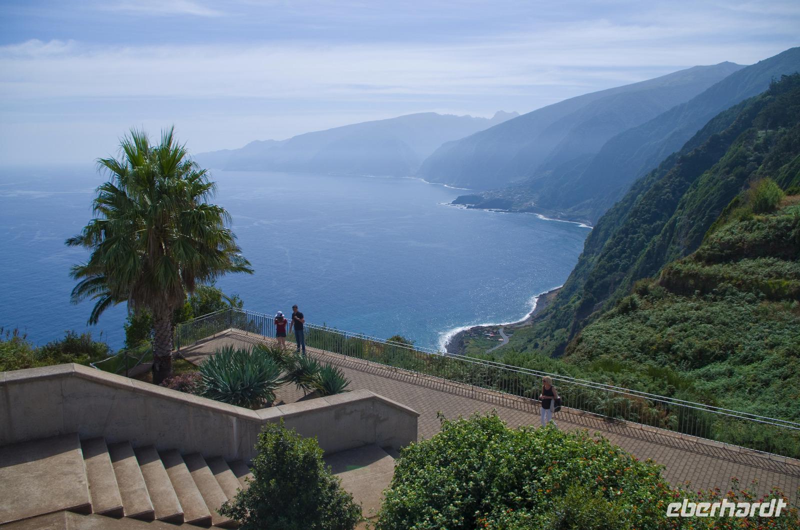 Blick auf Nordküste Madeiras