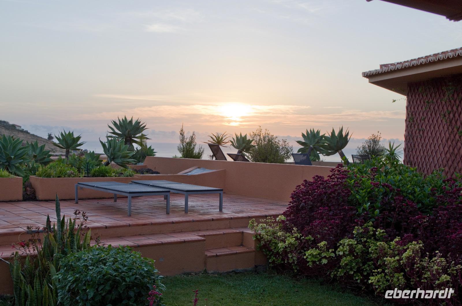 Sonnenaufgang in der Quinta Splendida