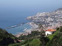 Quinta do Palheiro - Blick auf den Hafen von Funchal