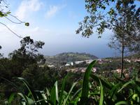 Wanderung entlang der Levada da Serra do Faial - Blick auf die 