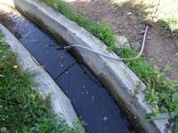 Wanderung entlang der Levada von Marocos- illegale Wasserentnahme