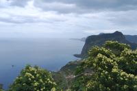 Ausblick auf die Küste von Faial