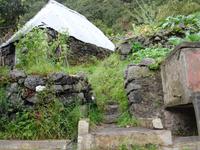 Levada Wanderung, alter Treppenaufgang