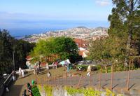 Blick von Monte auf Funchal