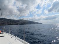 136-Fahrt mit dem Katamaran