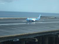 Landung auf dem Flughafen