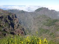 Pico do Arieiro - Blick ins Nonnental
