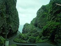 alte Küstenstraße auf dem Weg nach Sao Vicente