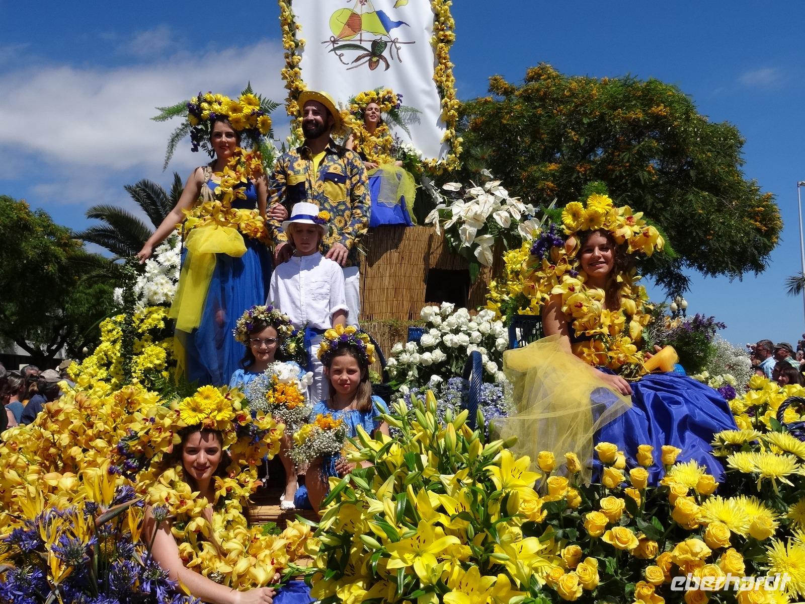 Festumzug zum Blumenfest 2019 in Funchal