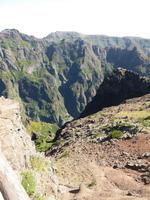 Schlucht beim Pico do Arieiro