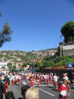 Farbenfrohe Kostüme