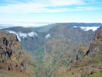 Blick vom Pico do Arieiro