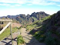 Wanderweg am Pico do Arieiro