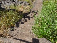 Levada-Wanderung - Treppe