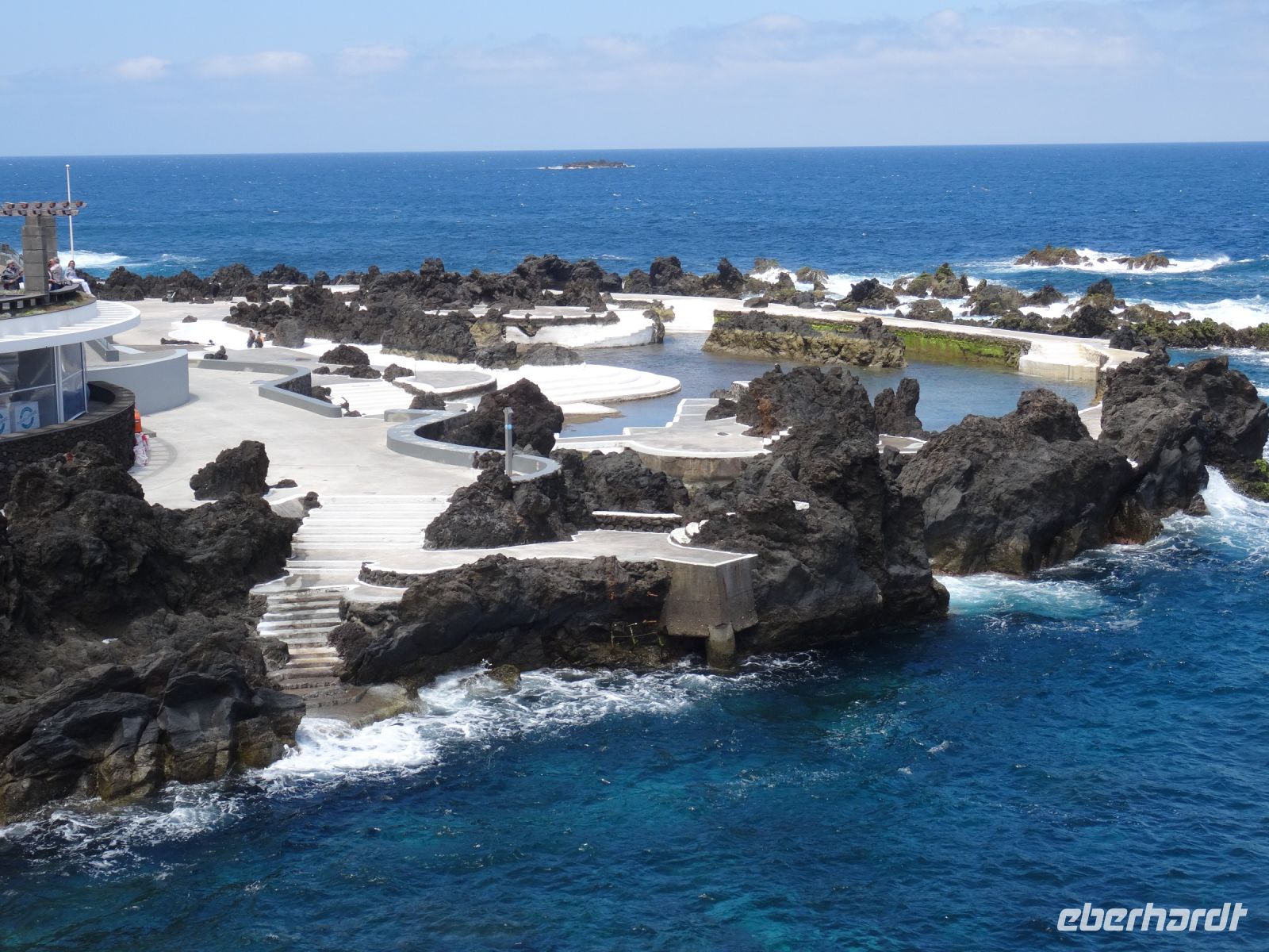die Meeresschwimmbecken in Porto Moniz