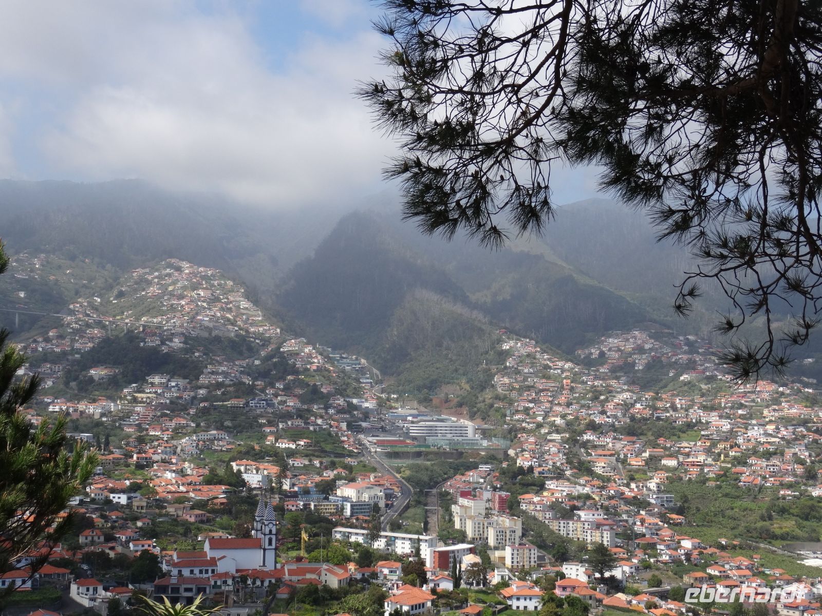 Pico dos Barcelos - Blick auf Funchal