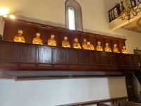 Die 12 Apostel in Machicos Kirche