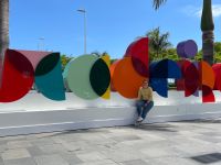 Schriftzug an Funchals Promenade