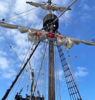 Fahrt mit dem Museumsschiff Santa Maria do Colombo