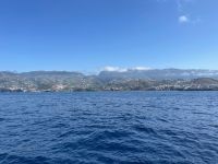 Letzter Blick auf Funchal vom Boot aus
