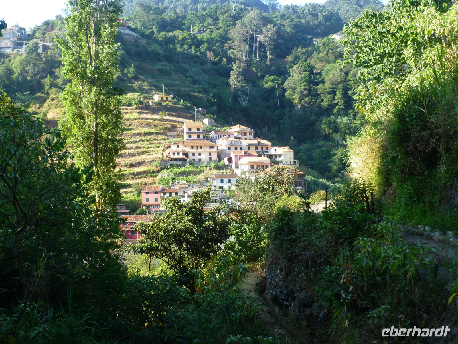 Blick auf die gegenüberliegende Hangseite