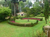 Das Teehaus lädt zum Verweilen ein