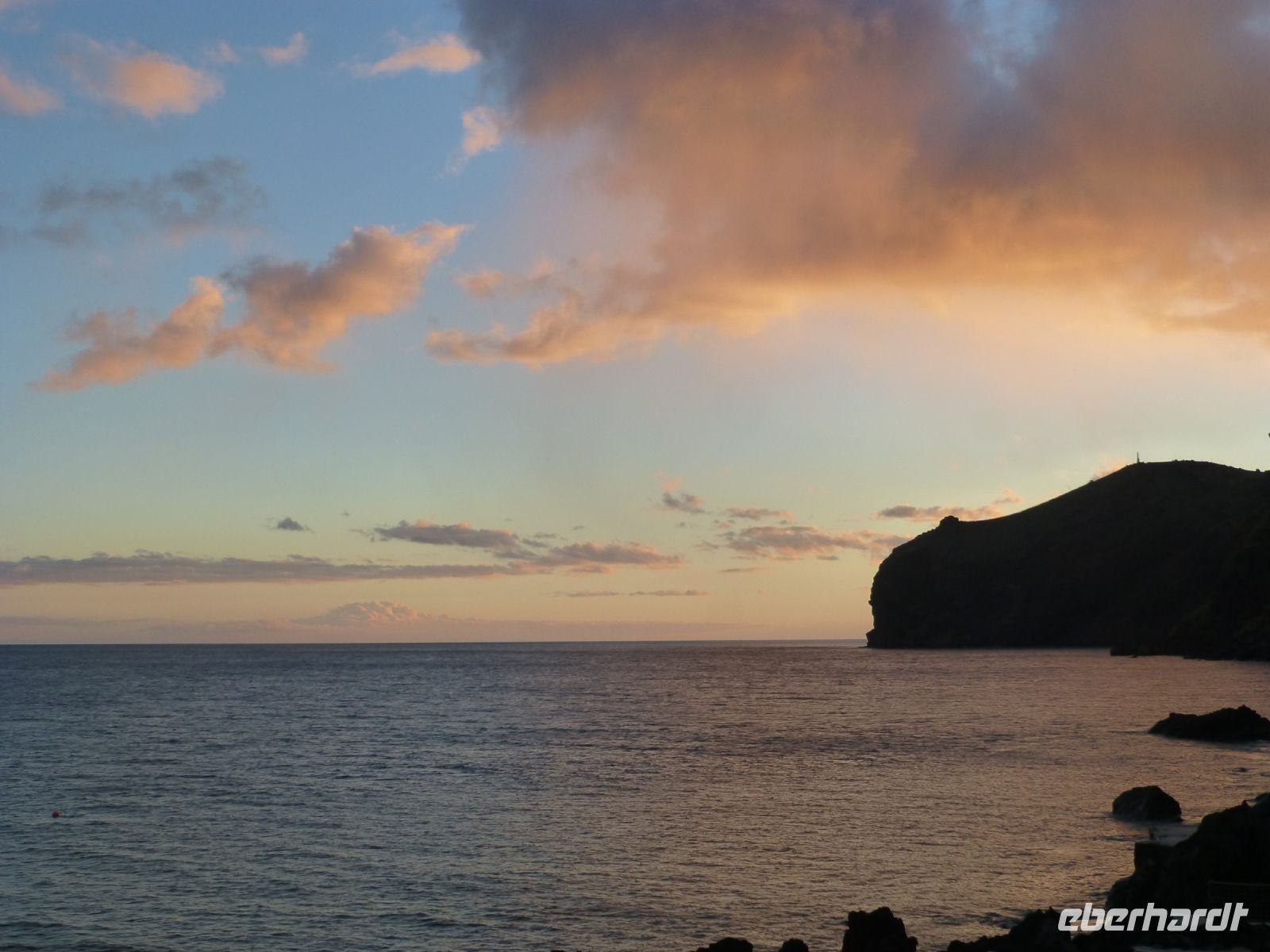 Abendstimmung am Atlantik 