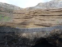 Gesteinsformationen bei Puerto da Cruz