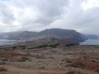 Blick auf die engste Stelle der Insel 