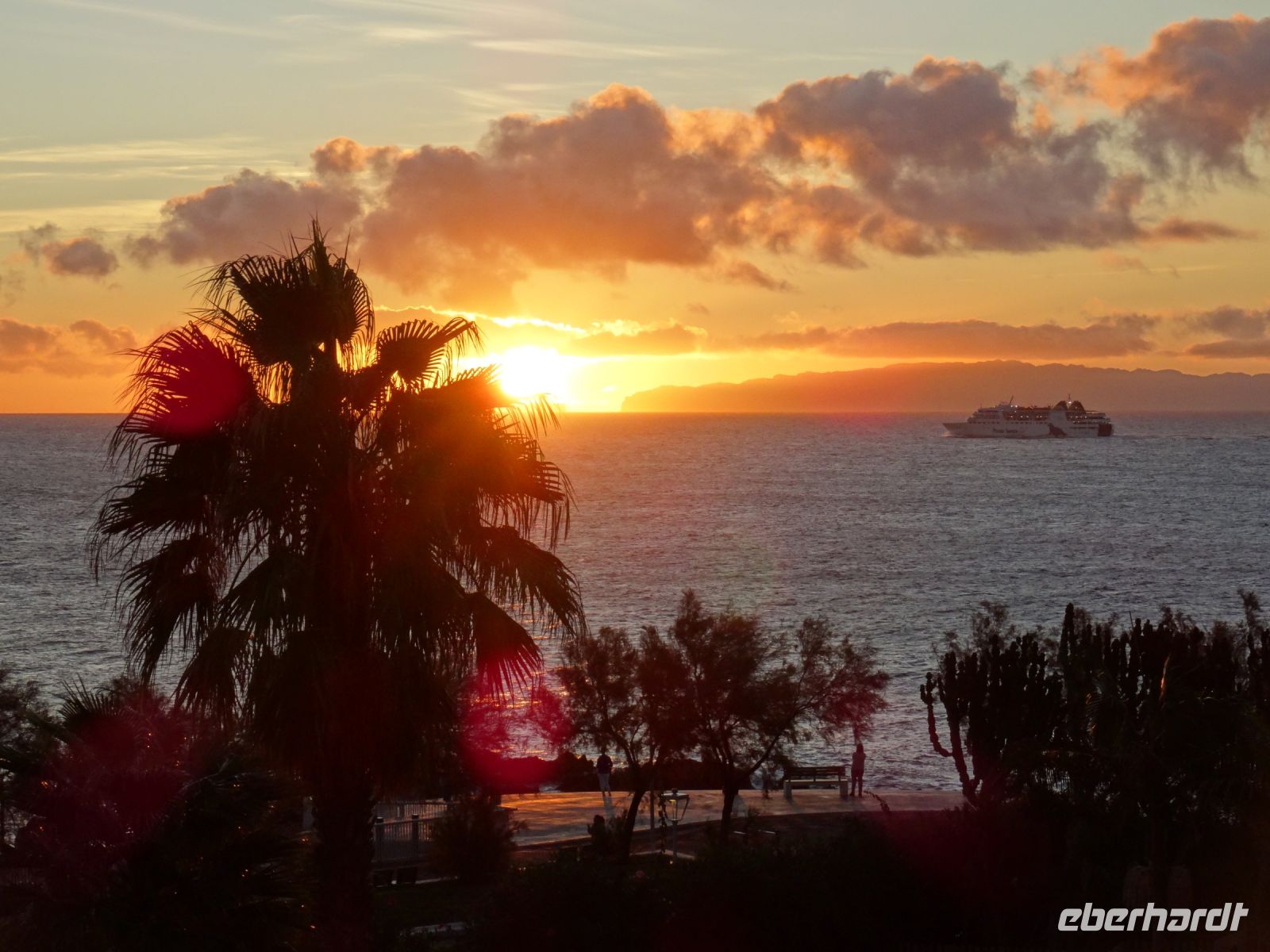 unser letzter Sonnenaufgang auf Madeira