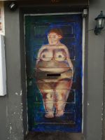 Funchal, Rua Santa Maria - bemalte Türen