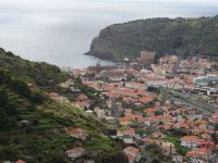 Levada Wanderung - Blick auf die Bucht von Machico